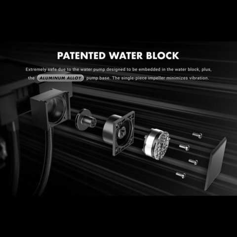 Система жидкостного охлаждения Azza PYRAMID 360 (LCAZ-360Y-ARGB) - Нулевой остаток (Feed)  - Нулевой остаток (Feed) 