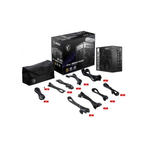Блок питания MSI 850W (MPG A850G PCIE5) - Нулевой остаток (Feed) - Нулевой остаток (Feed)