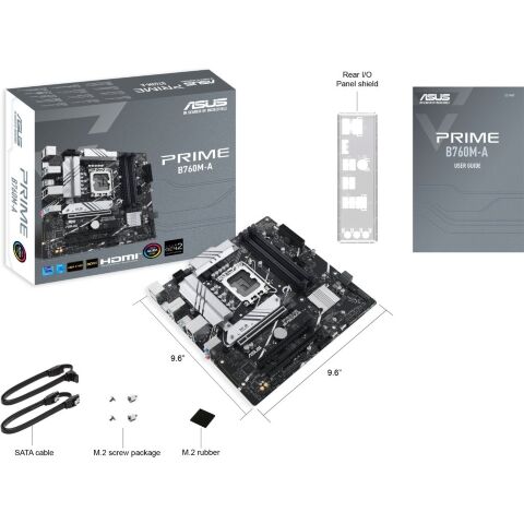 Материнская плата ASUS PRIME B760M-A-CSM - Нулевой остаток (Feed) - Нулевой остаток (Feed)