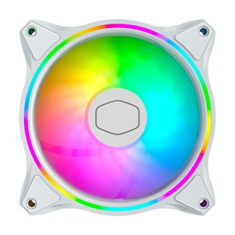 Кулер для корпуса CoolerMaster MasterFan MF120 Halo 3in1 White Edition (MFL-B2DW-183PA-R1) - Нулевой остаток (Feed) - Нулевой остаток (Feed)