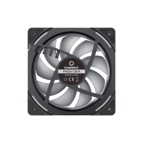 Кулер для корпуса Gamemax FN12A-C8I-R - Нулевой остаток (Feed) - Нулевой остаток (Feed)