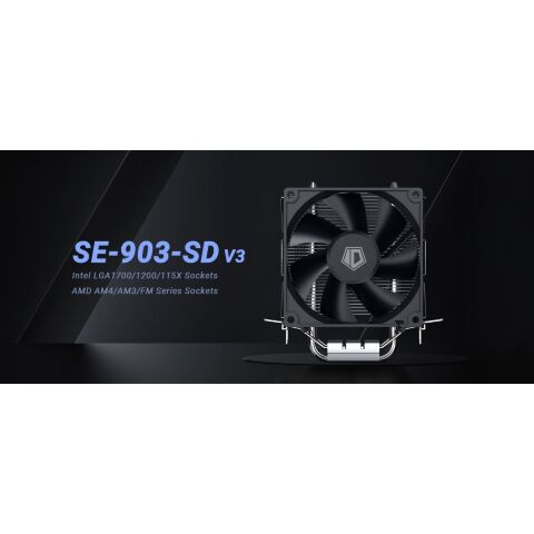 Кулер для процессора ID-Cooling SE-903-SD V3 - Нулевой остаток (Feed) - Нулевой остаток (Feed)