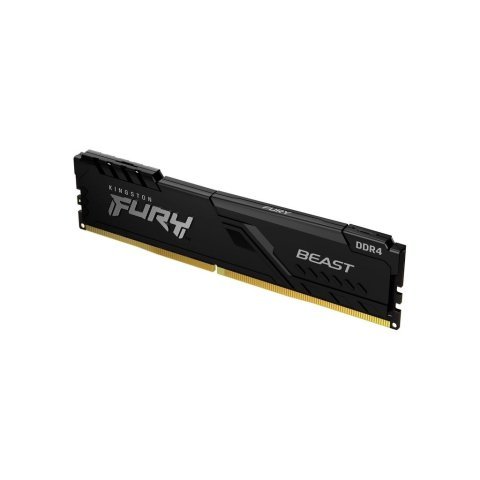Модуль памяти для компьютера DDR4 8GB 3200 MHz Beast Black Kingston Fury (ex.HyperX) (KF432C16BB/8WP) - Нулевой остаток (Feed) - Нулевой остаток (Feed)