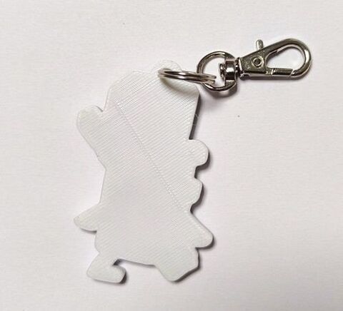 Брелок Minecraft Steve duck Майнкрафт Стів на качці ABS пластик 6 см. - -