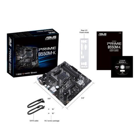 Материнская плата ASUS PRIME B550M-K - Системные (материнские) платы - Системные (материнские) платы