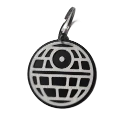 Брелок Star Wars Death Star Keychain ABS пластик Зоряні війни Зірка смерті 5 см.