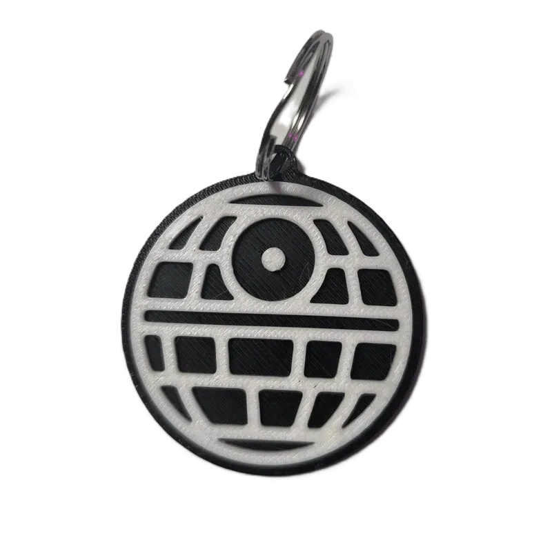 Брелок Star Wars Death Star Keychain ABS пластик Зоряні війни Зірка смерті 5 см.