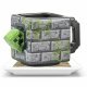 Чашка и подставка Zak designsMinecraft Creeper Sculpted 3D Mug Майнкрафт Кружка керамика 450 мл. - -