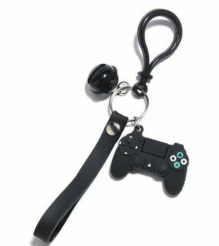 Брелок подвеска на рюкзак Simulation Joystick 3D Keychain Джойстик чёрный -   -  