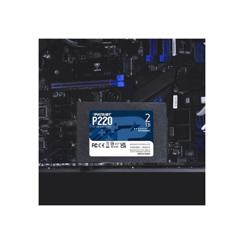 Накопитель SSD 2.5" 2TB P220 Patriot (P220S2TB25) - Внутренние SSD  - Внутренние SSD 