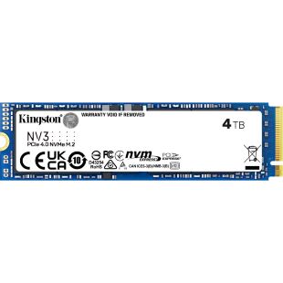 Накопитель SSD M.2 2280 4TB Kingston (SNV3S/4000G)