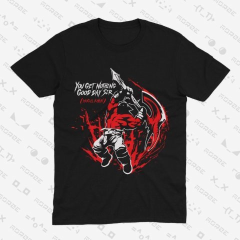 Футболка Morze Dota 2 Axe T-Shirt Дота 2 Могул Хан (размер L) - -