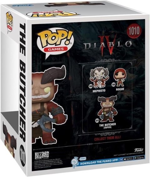 Фигурка Funko Games: Diablo 4 The Butcher Фанко Диабло Мясник 1010 - -