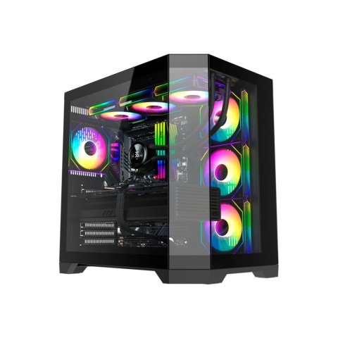 Корпус Gamemax HYPE-A Black - Нулевой остаток (Feed)  - Нулевой остаток (Feed) 