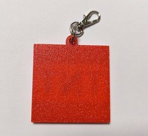 Брелок Minecraft TNT Logo Майнкрафт ABS пластик 6 см. - -