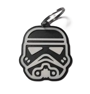 Брелок Star Wars Stormtrooper Keychain ABS пластик Зіркові війни Штурмовик 5 см.