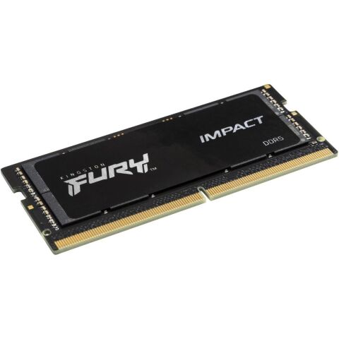 Модуль памяти для ноутбука SoDIMM DDR5 16GB 5600 MHz Impact Kingston Fury (ex.HyperX) (KF556S40IB-16) - Нулевой остаток (Feed)  - Нулевой остаток (Feed) 