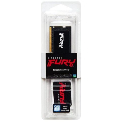 Модуль памяти для ноутбука SoDIMM DDR5 16GB 5600 MHz Impact Kingston Fury (ex.HyperX) (KF556S40IB-16) - Нулевой остаток (Feed)  - Нулевой остаток (Feed) 