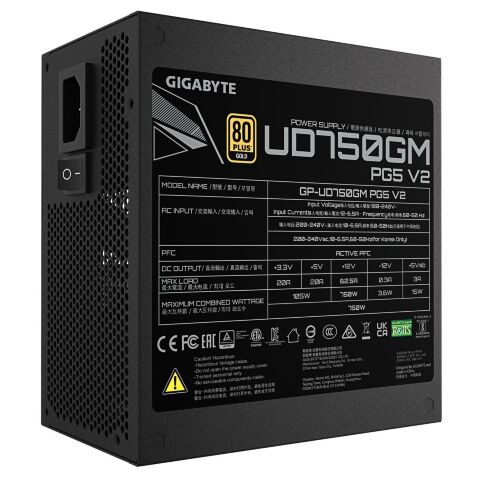 Блок питания GIGABYTE 750W (GP-UD750GM PG5 V2) - Нулевой остаток (Feed) - Нулевой остаток (Feed)
