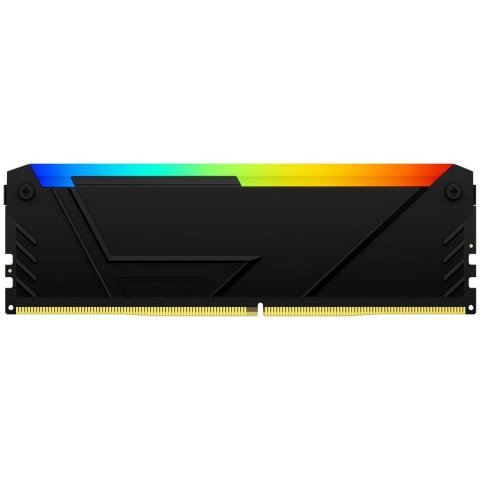 Модуль памяти для компьютера DDR4 8GB 3600 MHz Beast RGB Kingston Fury (ex.HyperX) (KF436C17BB2A/8) - Нулевой остаток (Feed)  - Нулевой остаток (Feed) 