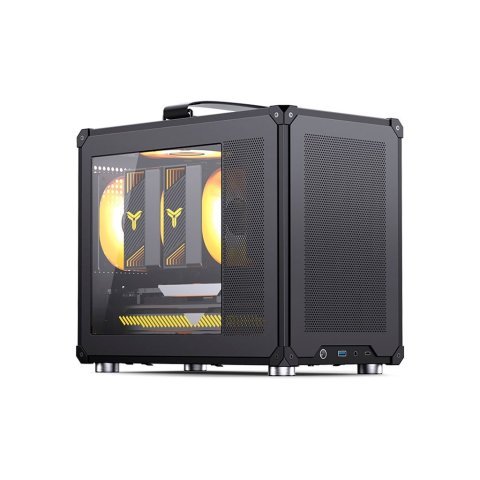 Корпус JONSBO C6 MAX Black - Нулевой остаток (Feed) - Нулевой остаток (Feed)