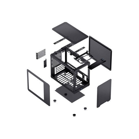 Корпус JONSBO C6 MAX Black - Нулевой остаток (Feed) - Нулевой остаток (Feed)