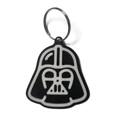Брелок Star Wars Darth Vader Keychain ABS пластик Зіркові війни Дарт Вейдер 5 см. -   -  