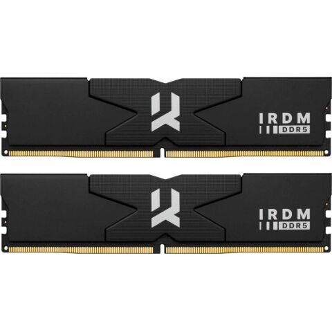 Модуль памяти для компьютера DDR5 32GB (2x16GB) 5600 MHz IRDM Black Goodram (IR-5600D564L30S/32GDC) - Нулевой остаток (Feed)  - Нулевой остаток (Feed) 