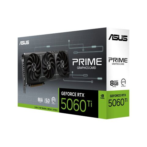 Видеокарта ASUS GeForce RTX5060Ti 8Gb PRIME (PRIME-RTX5060TI-8G) - Нулевой остаток (Feed)  - Нулевой остаток (Feed) 