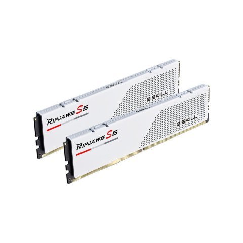 Модуль памяти для компьютера DDR5 64GB (2x32GB) 5600 MHz Ripjaws S5 White G.Skill (F5-5600J3636D32GX2-RS5W) - Нулевой остаток (Feed) - Нулевой остаток (Feed)