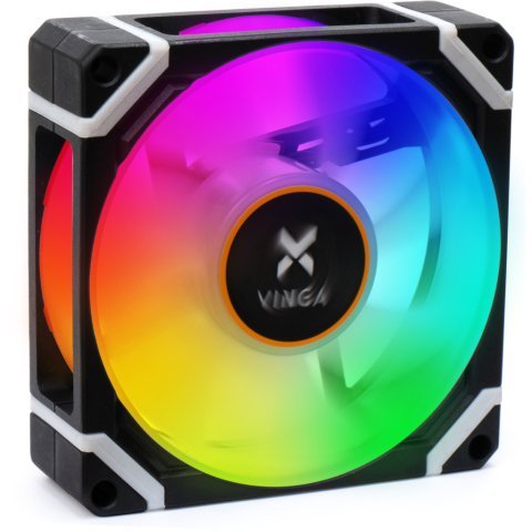 Кулер для корпуса Vinga RGB fan-08 - Вентиляторы к корпусам  - Вентиляторы к корпусам 