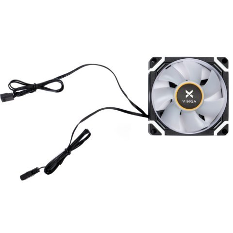 Кулер для корпуса Vinga RGB fan-08 - Вентиляторы к корпусам  - Вентиляторы к корпусам 