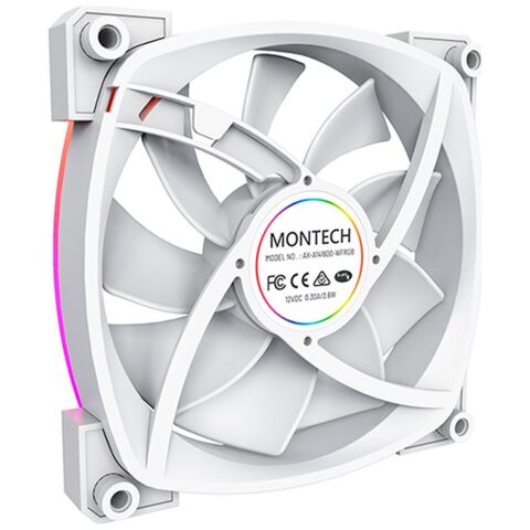 Кулер для корпуса MONTECH RX140 PWM WHITE - Вентиляторы к корпусам - Вентиляторы к корпусам