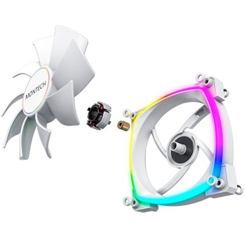 Кулер для корпуса MONTECH RX140 PWM WHITE - Вентиляторы к корпусам - Вентиляторы к корпусам
