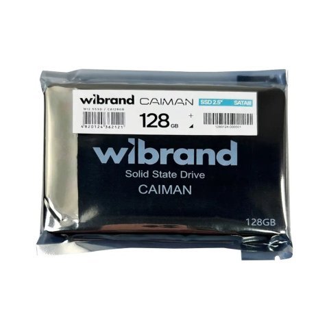 Накопитель SSD 2.5" 128GB Caiman Wibrand (WI2.5SSD/CA128GB) - Нулевой остаток (Feed)  - Нулевой остаток (Feed) 