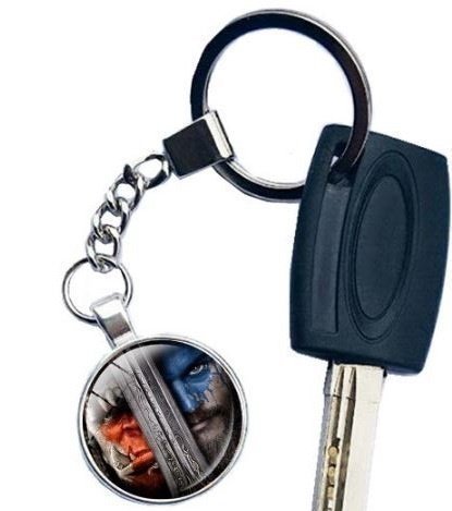 Брелок Warcraft Movie Keychain - Metal + скло -   -  