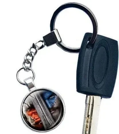 Брелок Warcraft Movie Keychain - Metal + скло - -