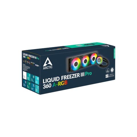 Система жидкостного охлаждения Arctic Liquid Freezer III Pro 360 A-RGB (ACFRE00184A) - Нулевой остаток (Feed)  - Нулевой остаток (Feed) 