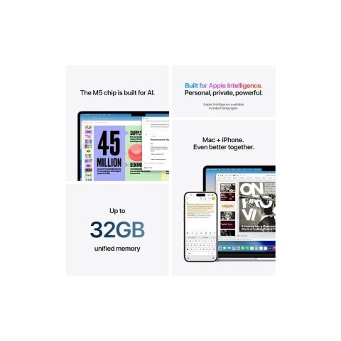 Ноутбук Apple MacBook Air 15 M5 A3448 Sky Blue (MDVQ4UA/A) - Нулевой остаток (Feed)  - Нулевой остаток (Feed) 