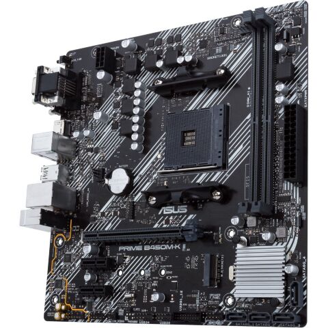 Материнская плата ASUS PRIME B450M-K II - Системные (материнские) платы  - Системные (материнские) платы 