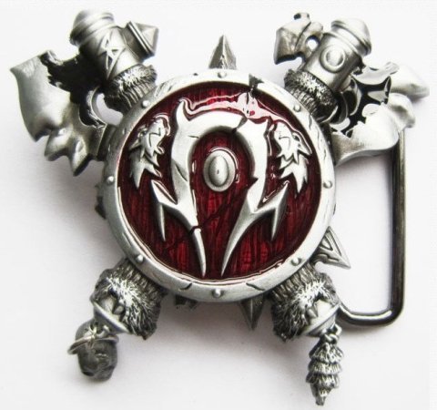 Пряжка World of Warcraft Horde (Застёжка для ремня) - -