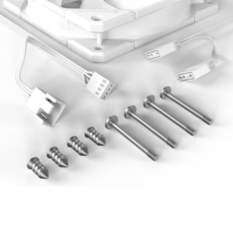 Кулер для корпуса ID-Cooling TF-12025-PRO ARGB REVERSE WHITE - Нулевой остаток (Feed) - Нулевой остаток (Feed)