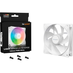 Кулер для корпуса Be quiet! Light Wings LX 120mm PWM Reverse білий (BL133)