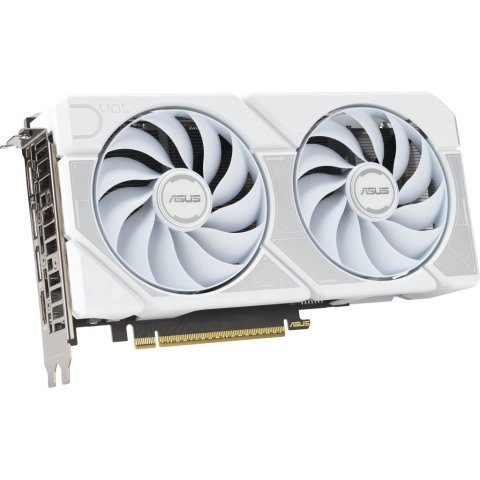 Видеокарта ASUS GeForce RTX5060Ti 16Gb DUAL WHITE OC (DUAL-RTX5060TI-O16G-WHITE) - Нулевой остаток (Feed) - Нулевой остаток (Feed)