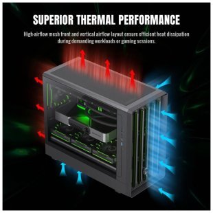 Корпус Gamemax Claw 360 BK