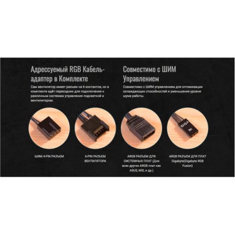 Кулер для корпуса AeroCool Duo 12 (ACF3-DU10217.11) - Нулевой остаток (Feed) - Нулевой остаток (Feed)