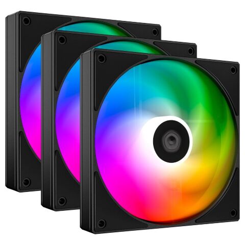 Кулер для корпуса ID-Cooling AS-120-ARGB-K TRIO - Нулевой остаток (Feed)  - Нулевой остаток (Feed) 