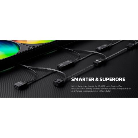 Кулер для корпуса ID-Cooling AS-120-ARGB-K TRIO - Нулевой остаток (Feed)  - Нулевой остаток (Feed) 