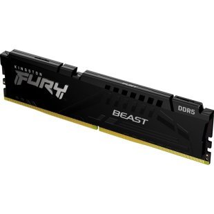 Модуль памяти для компьютера DDR5 32GB 6400 MHz Beast Black XMP Kingston Fury (ex.HyperX) (KF564C32BB-32)