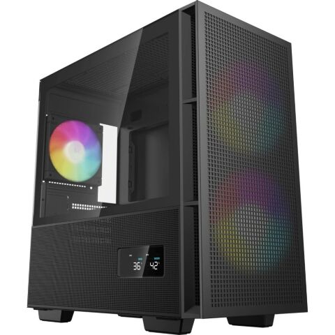 Корпус Deepcool CH360 Digital Black (R-CH360-BKAPE3D-G-1) - Нулевой остаток (Feed)  - Нулевой остаток (Feed) 